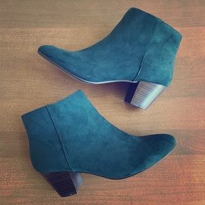 Winter Green Booties by Justfab | Fleur Bootie